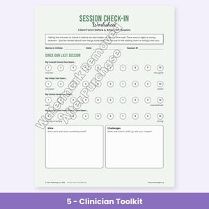 Complete Therapy Worksheet Bundle, Every Paris Counseling Printable, CBT, DBT, Anxiety, Family and Clinician Forms image 6