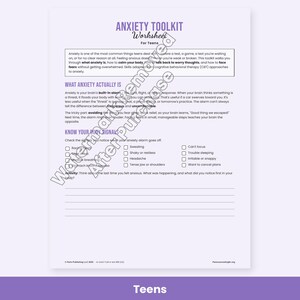 Angstbewältigungs-Arbeitsblätter für Kinder, Jugendliche und Erwachsene – Kognitive Verhaltenstherapie, Angstleiter, Sorgentagebuch Bild 4
