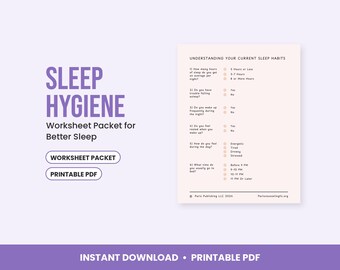 Paquete de información sobre higiene del sueño
