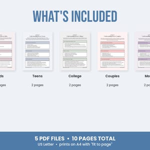 Folleto y hoja de trabajo para comprender el estrés imagen 8