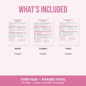 Healthy Boundaries Worksheets for Adults, Couples & Teens, Setting Limits Scripts, Therapy Printable PDF image 8