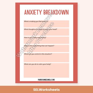 SEL-Paket für den Unterricht, Arbeitsblätter zum sozial-emotionalen Lernen, Bewältigungsrad, Resilienz und Freundschaft Bild 6