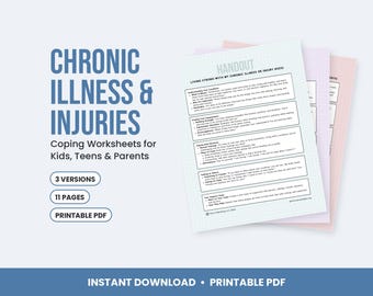Chronic Illness and Injuries Handout + Worksheet