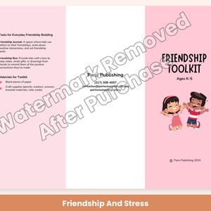 SEL-Paket für den Unterricht, Arbeitsblätter zum sozial-emotionalen Lernen, Bewältigungsrad, Resilienz und Freundschaft Bild 3