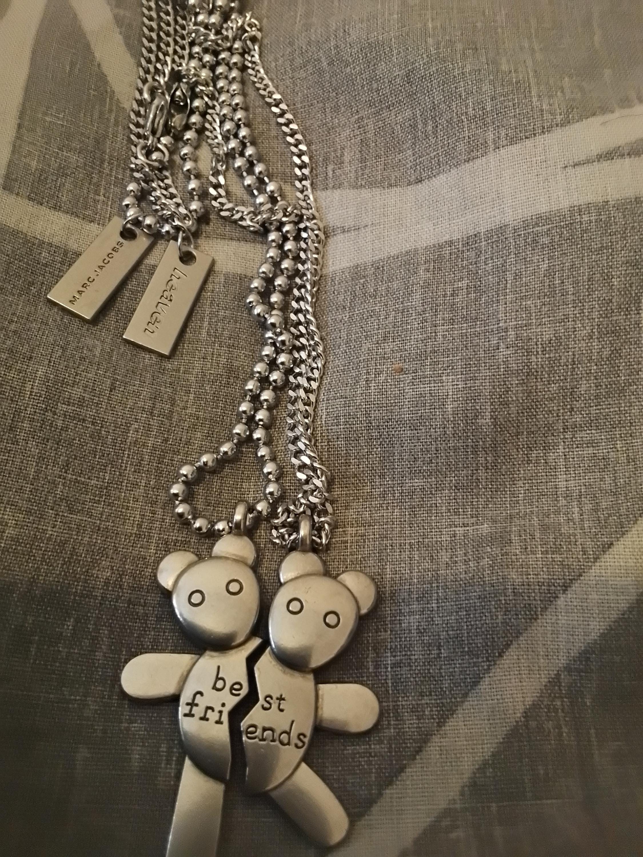 Marc Jacobs Heaven Necklace Chain Friendship Best Friends Marc Jacobs Heaven Necklace Chain Friendship Best Friends