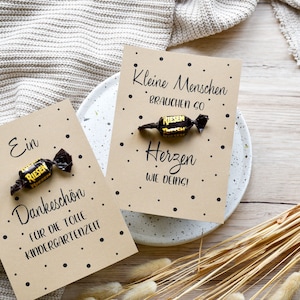 PDF Cadeau d'adieu Maternelle | Un immense merci | Points | Modèle de carte d'adieu pour garderie | Modèle d'impression modèle artisanal