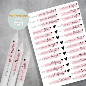 Candle Tattoos Template PDF | Take what you need | Water slide film | digital download candle tattoos candle stickers | Thank you gift