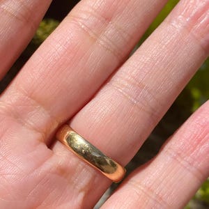 Antiker Art-Deco-18 Karat Rosegold Fancy Gelber Diamant Solitär Ring Bild 7