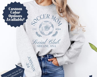 Custom Soccer Mom Sweatshirt,In My Soccer Mom Era,Soccer Mom Shirt,Soccer Mama Tee,Gifts for Soccer Mom,Mothers Day Gift,Game Day Shirt