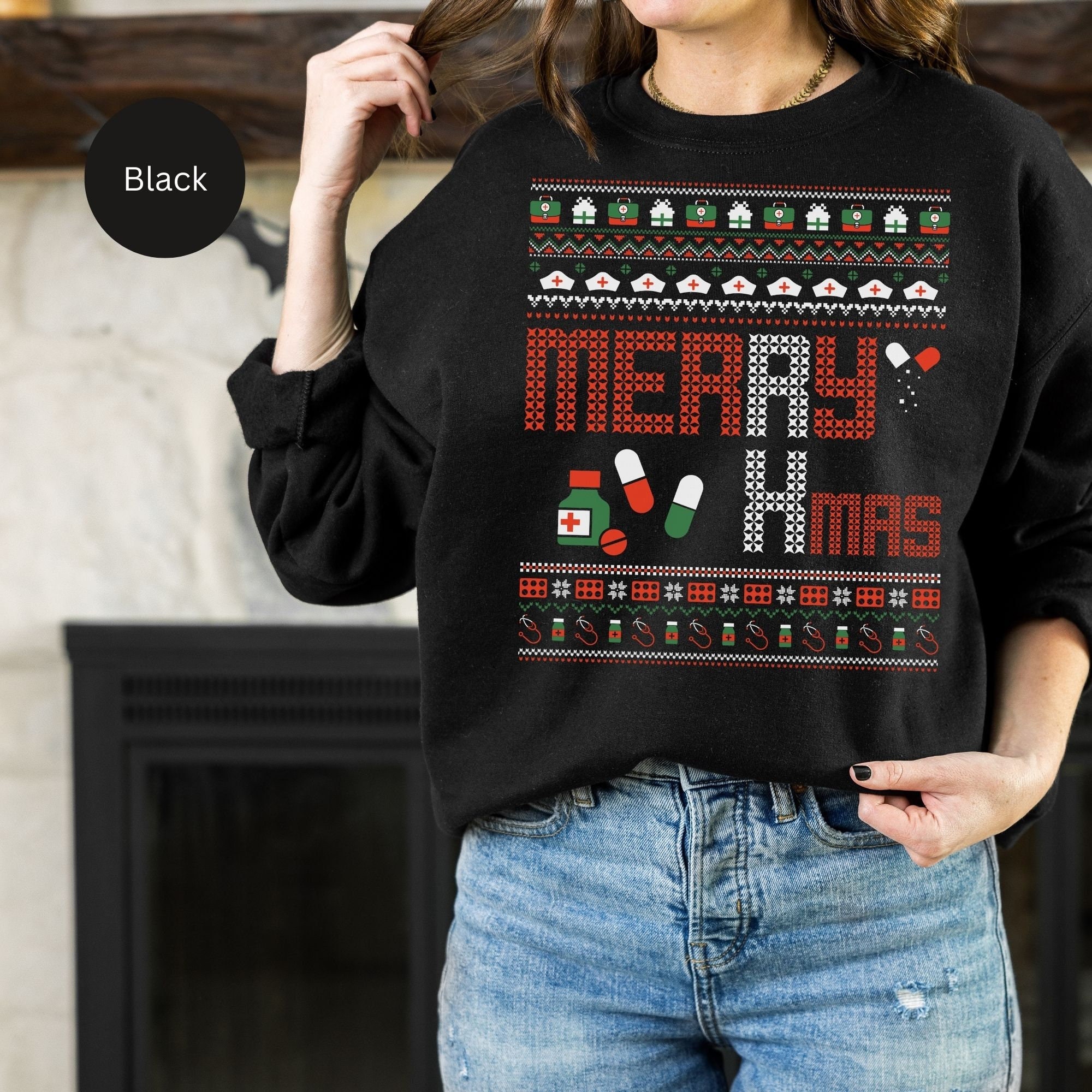 minecraft ugly christmas sweater