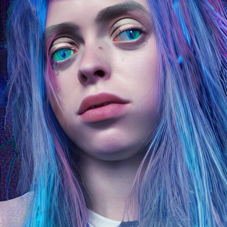 Artificial Intelligence Paints Your Unique Art Printable Etsy