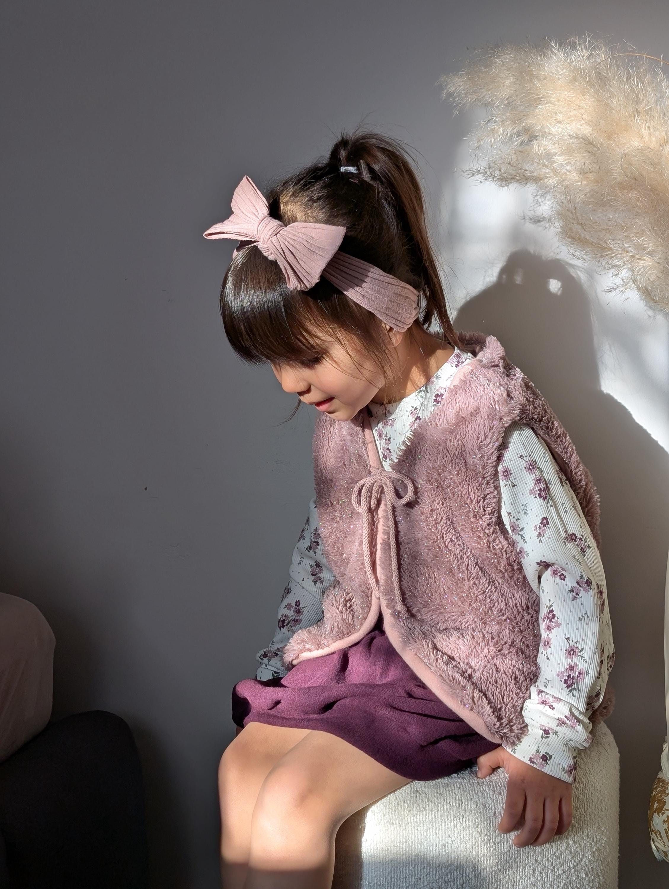 Webpelz weste mädchen