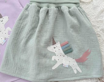 Musselinrock | Einhorn | Rock | Mädchen | Kinderkleidung | Geburtstagsoutfit