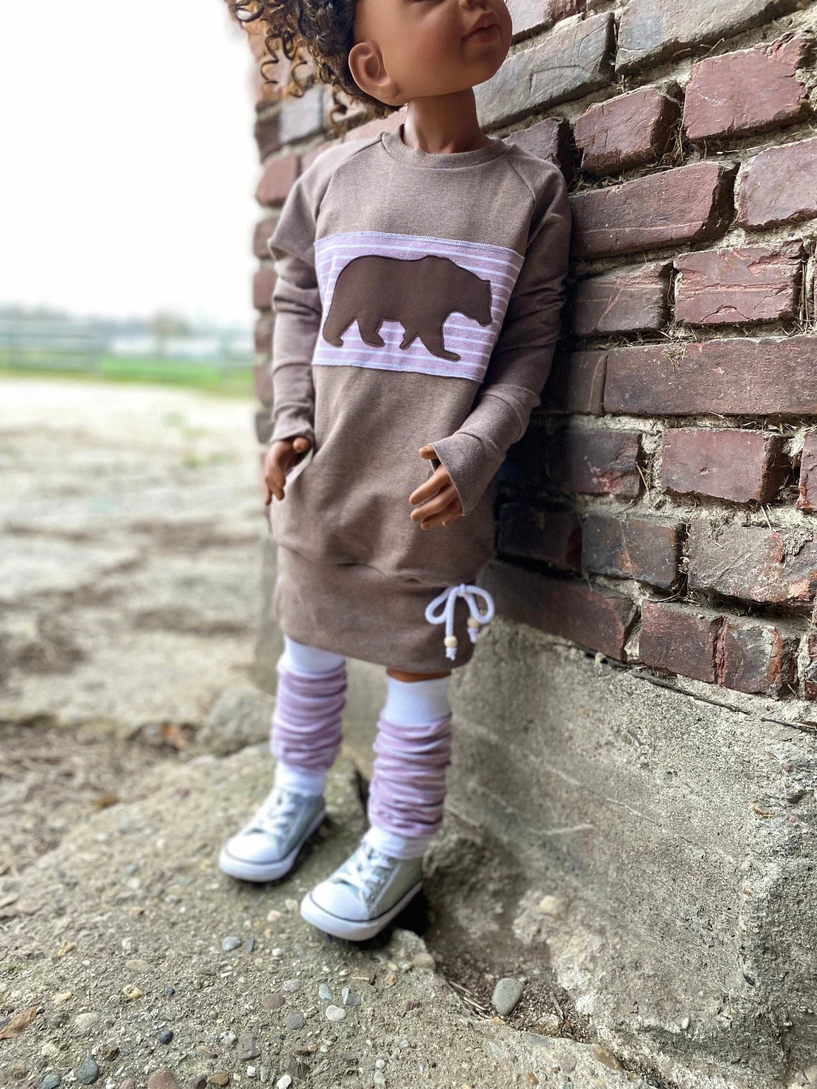 Organic Sweat Dress - Hoodie Dress 