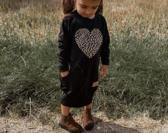 Sweatkleid Drehkleid Kuschelkleid Hoodiekleid Winterkleid