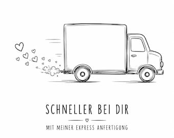 Aufpreis | Express Anfertigung