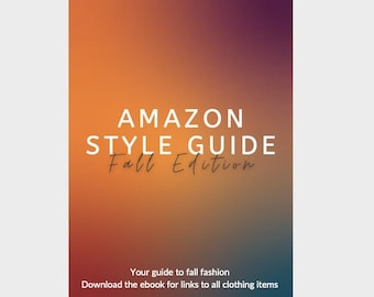 Amazon Women's Style Guide - Fall Edition