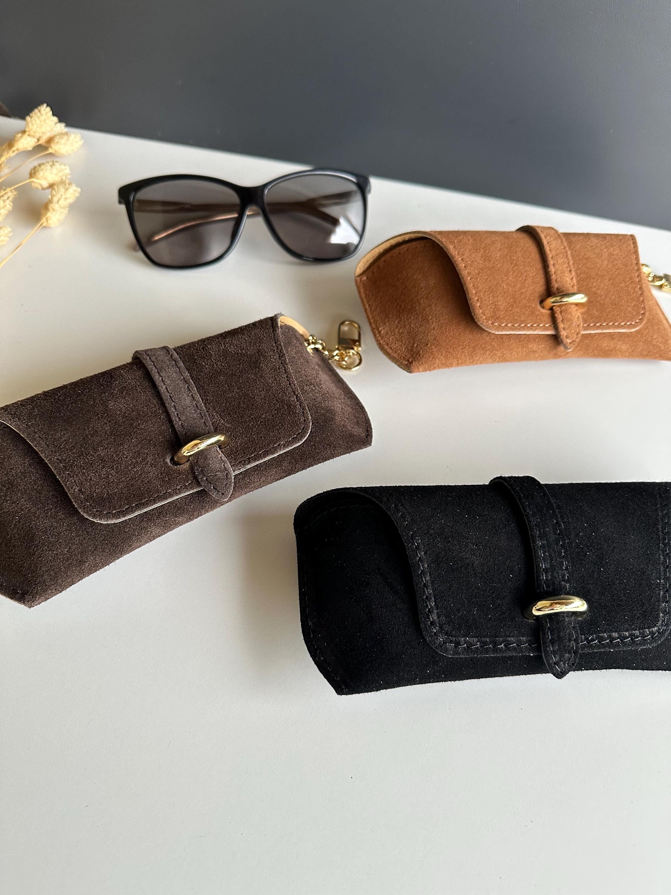 Genuine Italian Leather Eyeglass Case - Etsy