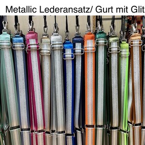 metallic bag straps shoulder strap shoulder strap interchangeable strap wide carrying strap genuine leather glitter silver-gold hardware gifts for her