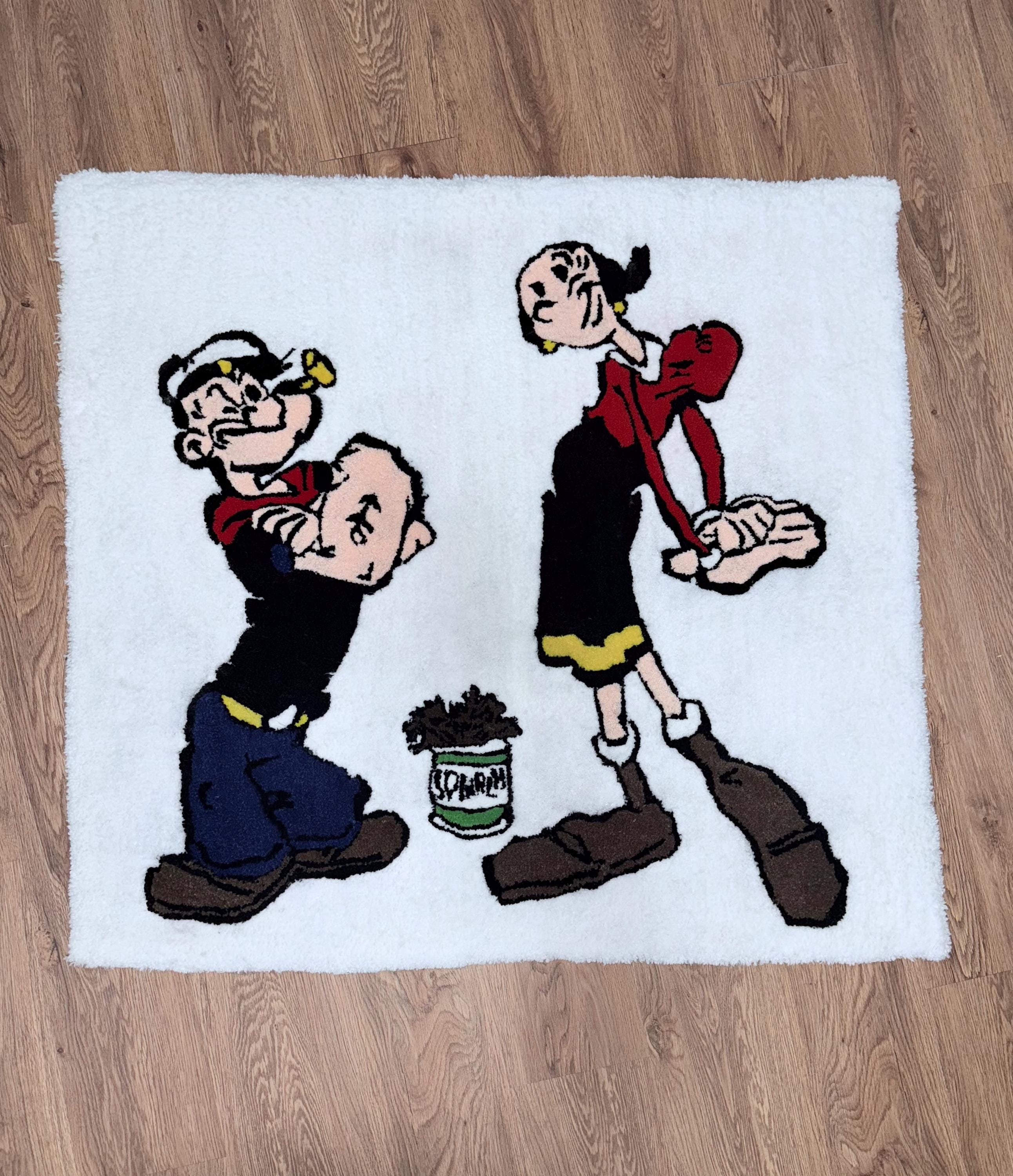 Popeye Rug - Etsy