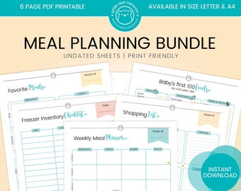 Meal Planning Bundle