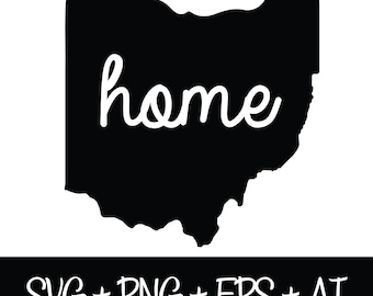 Home Ohio Svg Cricut Design