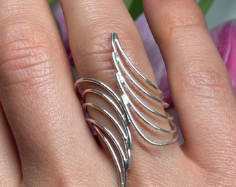 Ring aus 925er Sterlingsilber, Größe 7,5