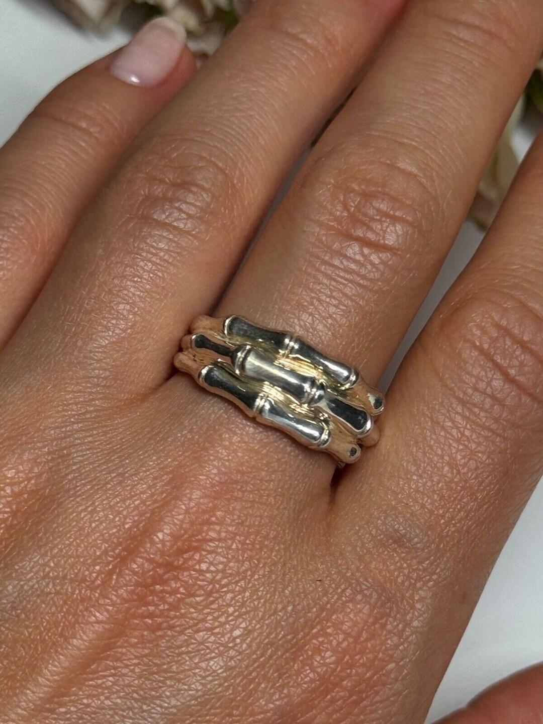 925 Sterling Silver Ring Size 9 - Etsy