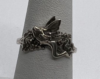 925 Sterling silver Fairy ring size 6