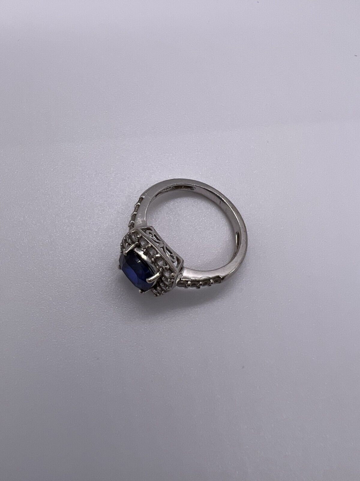 Silver Beryl Rings 925 Sterling Silver Spinel & Beryl Ring Size 6.5 - Etsy