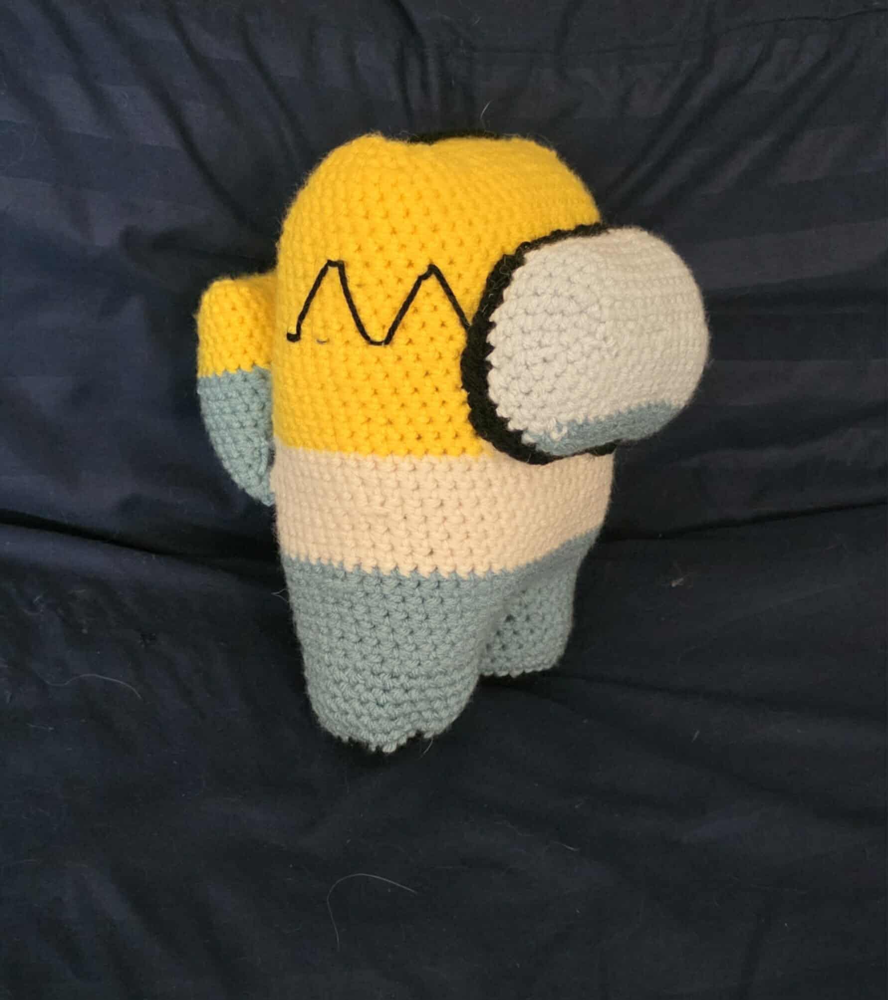 Tejido Among Us Peluches De Lana Patrón Peluches De Among Us De