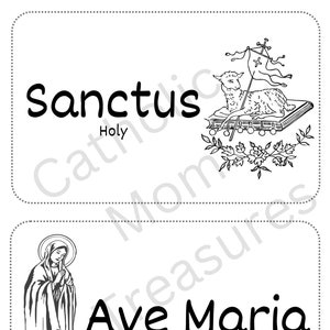 Tarjetas de Oración y Alabanza | Catechesis of the Good Shepherd | Level 1 Atrium | Level 2 | Level 3 | Catequesis del Buen Pastor | CGS