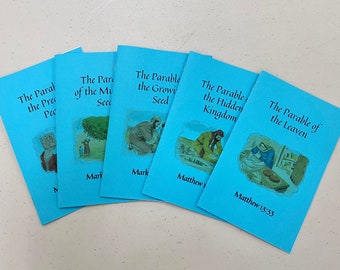 Kingdom Parables | CGS Booklets | Pearl | Mustard Seed | Growing | Leaven | Hidden Treasure | Presentation | Atrium Level 1- 2