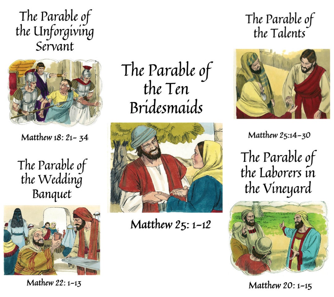 Level 3 Parables | CGS Scripture Booklets | Unforgiving Servant | Ten ...