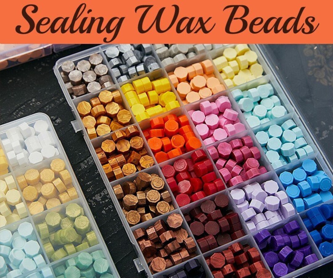 Sealing Wax Beads Kit 11 Types of Wax Beads Set Wax Seal Etsy