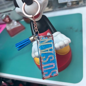 Acrylic keyring