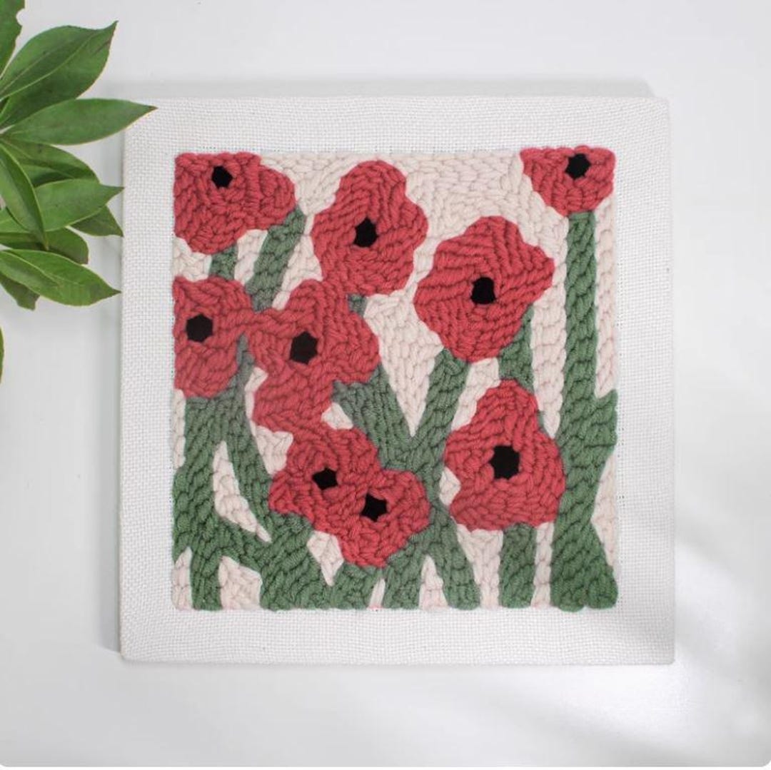 Punch Needle Starter DIY Kit Wall Art Embroidery/ Beginner Kit With ...