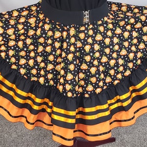 New, women&#39;s Halloween square dance skirt ,Medium