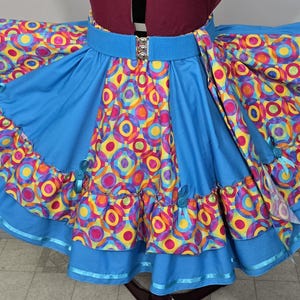 New ,Women&#39;s MEDIUM Square Dance Skirt