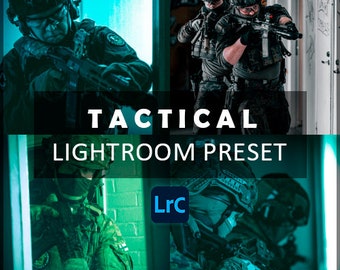 Tactical and nightvision lightroom preset package