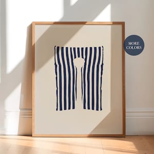 Life Vest Art Print, Beachy Prints, Ocean Print, Surf Poster, Coconut Girl, East Coast Print, Nantucket, Coastal Grandma, Digital Download