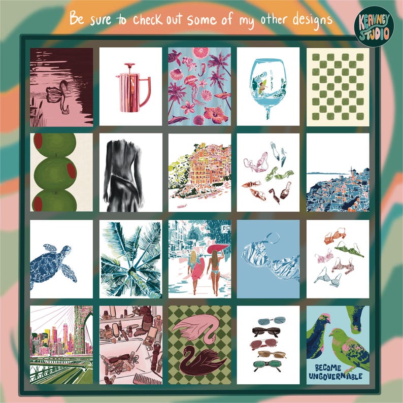 other art prints in the Keavney Studio shop