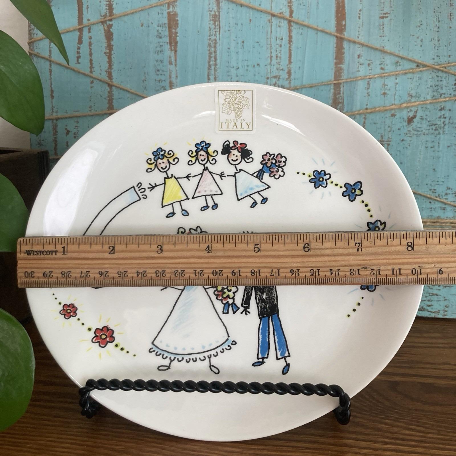 Opificio Etico Oval Whimsical Wedding Shower Cake Bride Groom