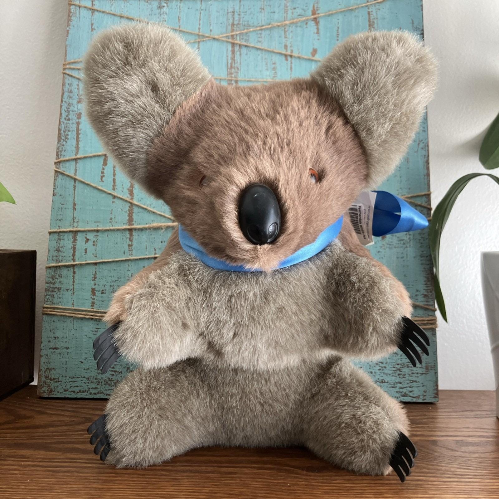 Vintage Genuine Kangaroo Fur Koala Bear Collectible Made in