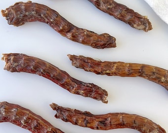 Dehydrated Duck Neck | Single Ingredient Natural Raw Whole Foods for Pets | Dog Cat Healthy TCM Holistic Chews Treats