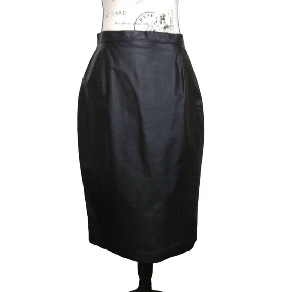 Black pencil skirt size 12 outlet