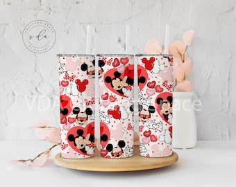 Mickey Mouse Love Tumbler 20 oz | Mickey Mouse Cup | Gift for Her