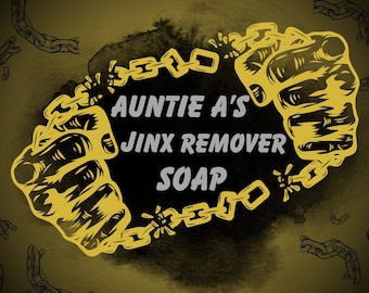 Handmade Jinx Remover Soap Bar/ Quita Mala Suerte Jabon /Savon Desenvoutement Bar Herbal Soap