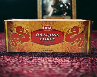 Dragon's Blood Incense/ 6 pack 120 sticks