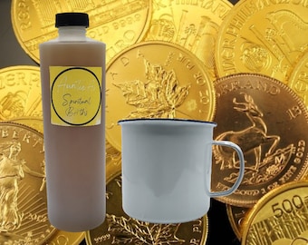 Money Prosperity Body Splash/ Bain Chance/ Bueno Suerte Agua de Bano Herbal